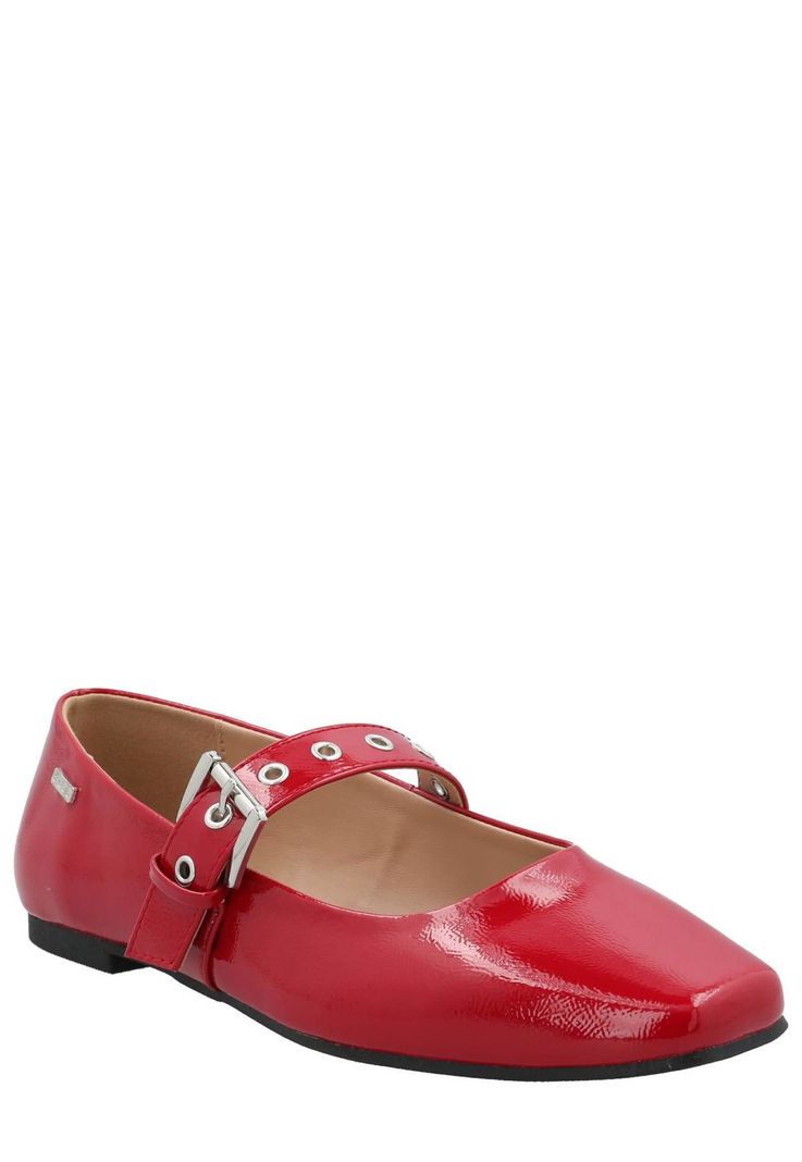 Ballerina Chelsea Mujer Rojo-0