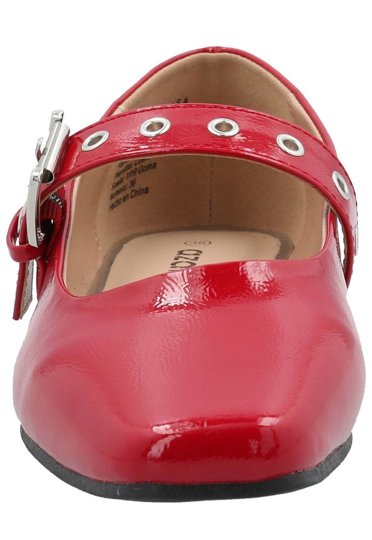 Ballerina Chelsea Mujer Rojo-3