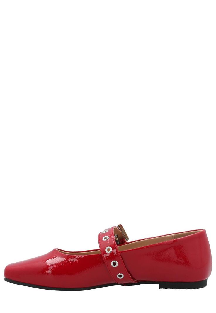 Ballerina Chelsea Mujer Rojo-5