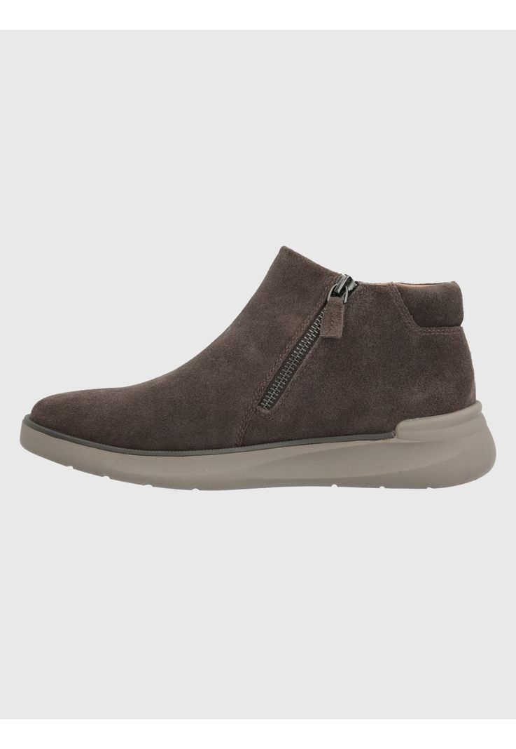 Botín Cuero Mujer Juliet Gris-5