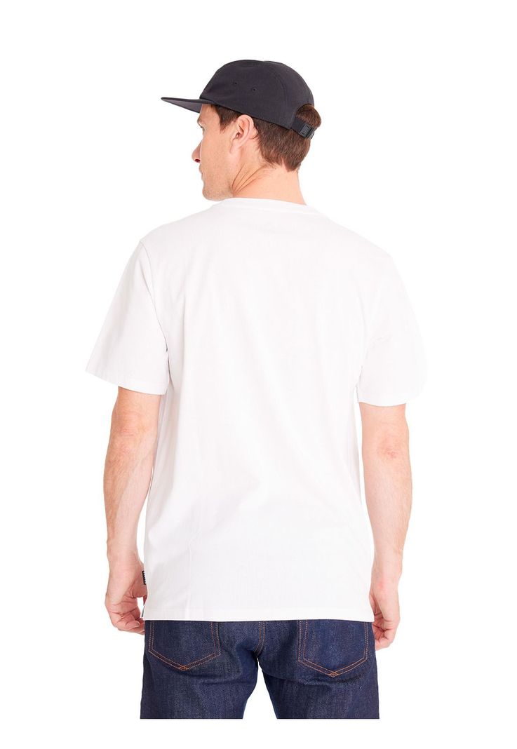 Polera manga corta Hombre Short Sl Blanco-4