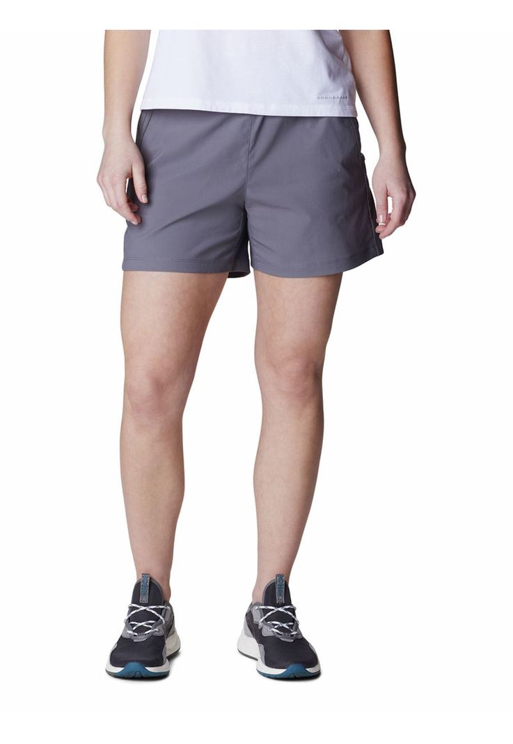 Short Mujer Leslie Falls Gris-0