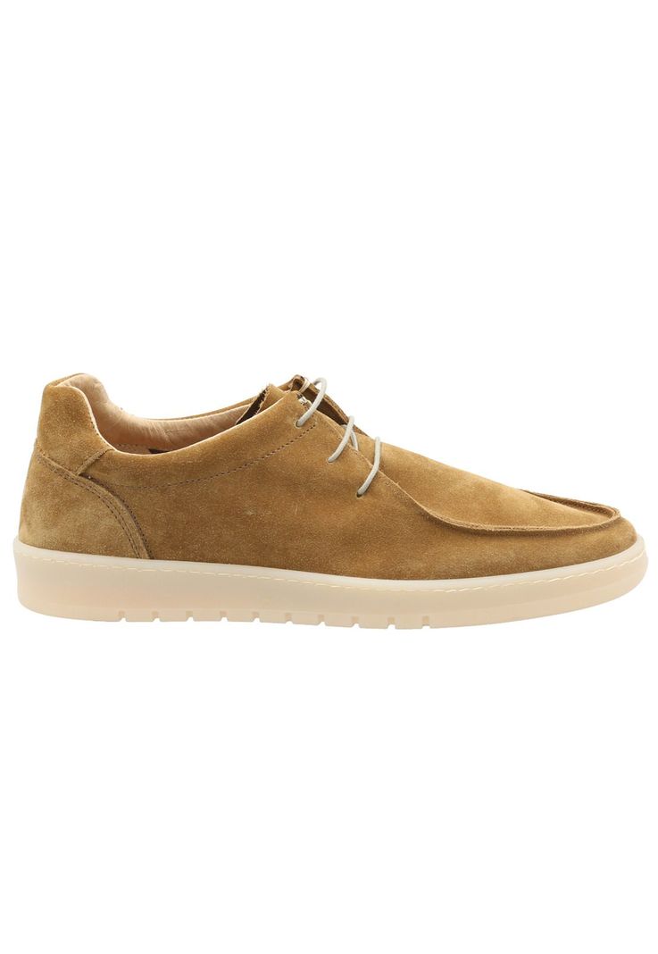 Zapato Cuero Hombre Castello Café -0