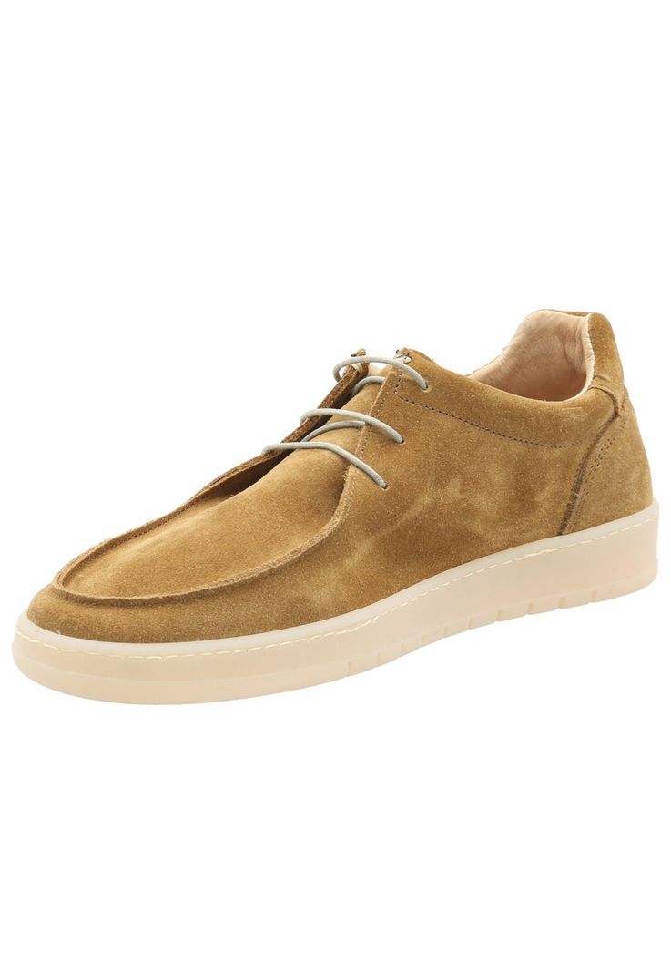 Zapato Cuero Hombre Castello Café -4