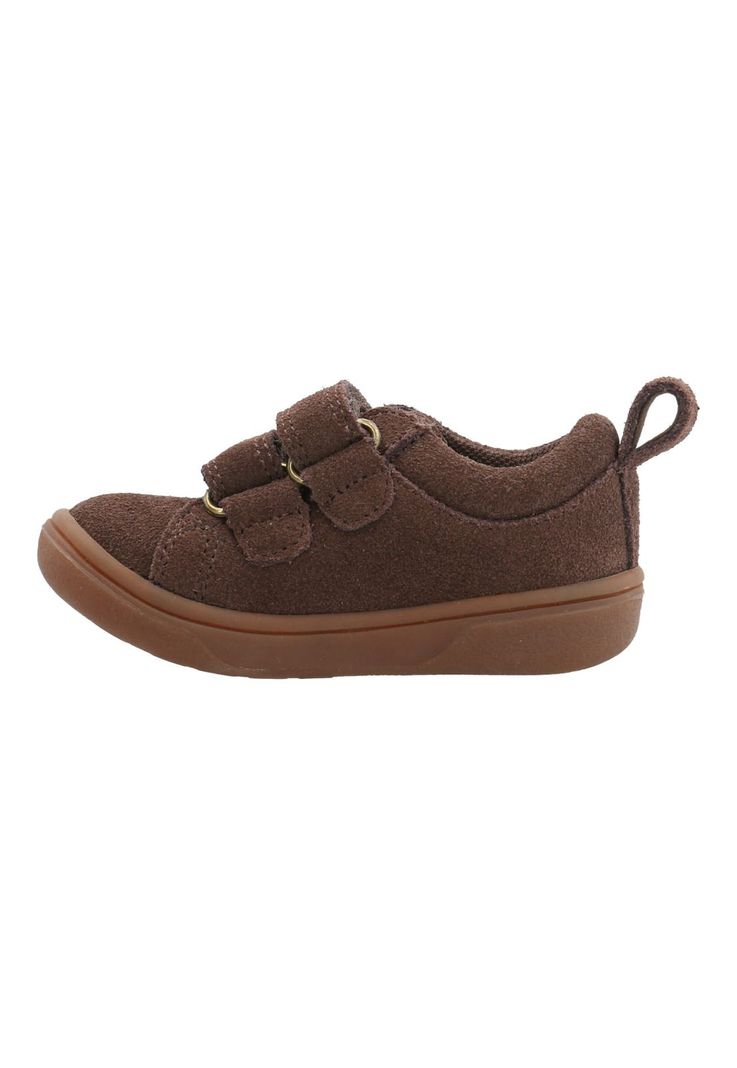 Zapatilla Cuero Hobart Niño Café-5