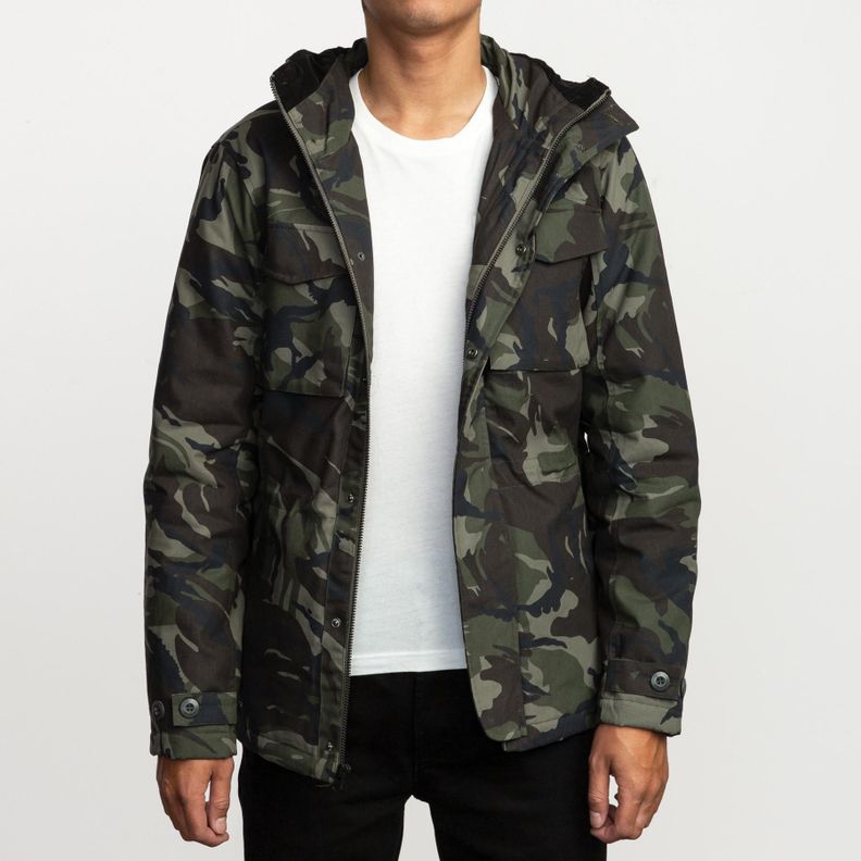 Chaqueta Hombre Field Coat Verde