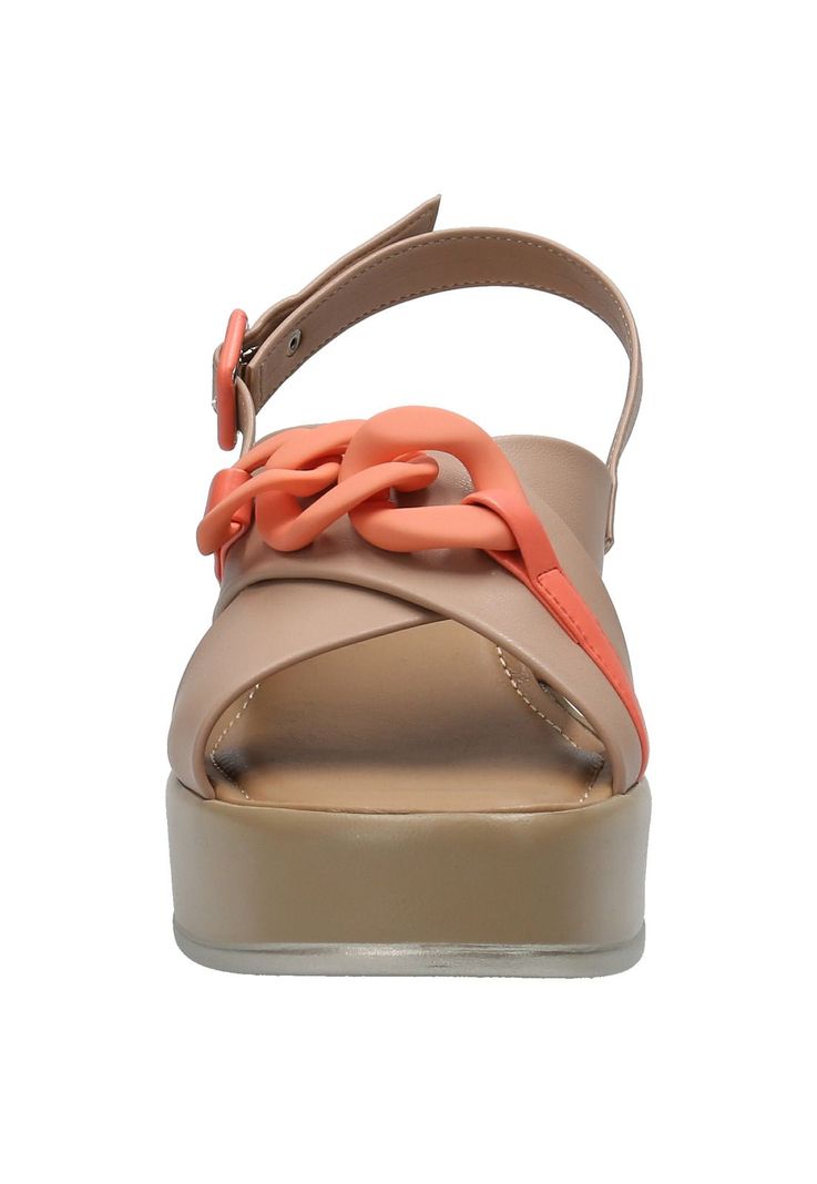 Sandalia Mujer Lara Beige-2