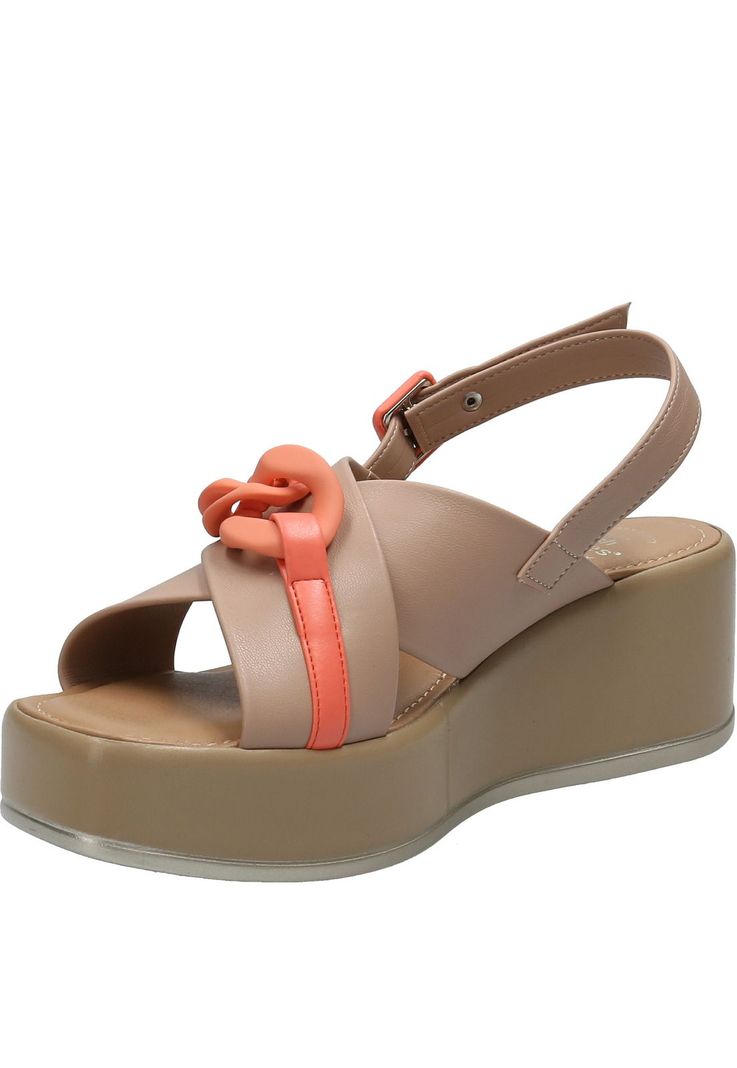 Sandalia Mujer Lara Beige-3