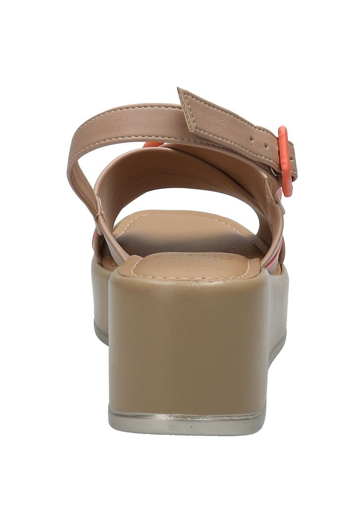 Sandalia Mujer Lara Beige-5