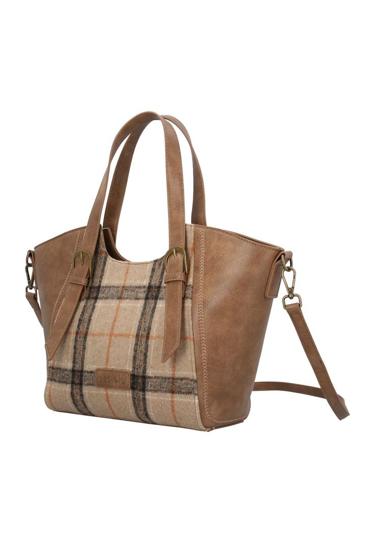 Carteras Bath Tote Mujer Café-1