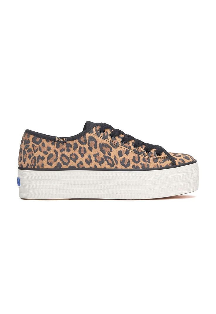 Zapatilla Gamuza Mujer Triple Up Animal Print-0