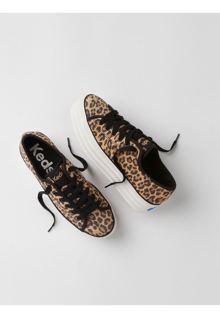Zapatilla Gamuza Mujer Triple Up Animal Print-5