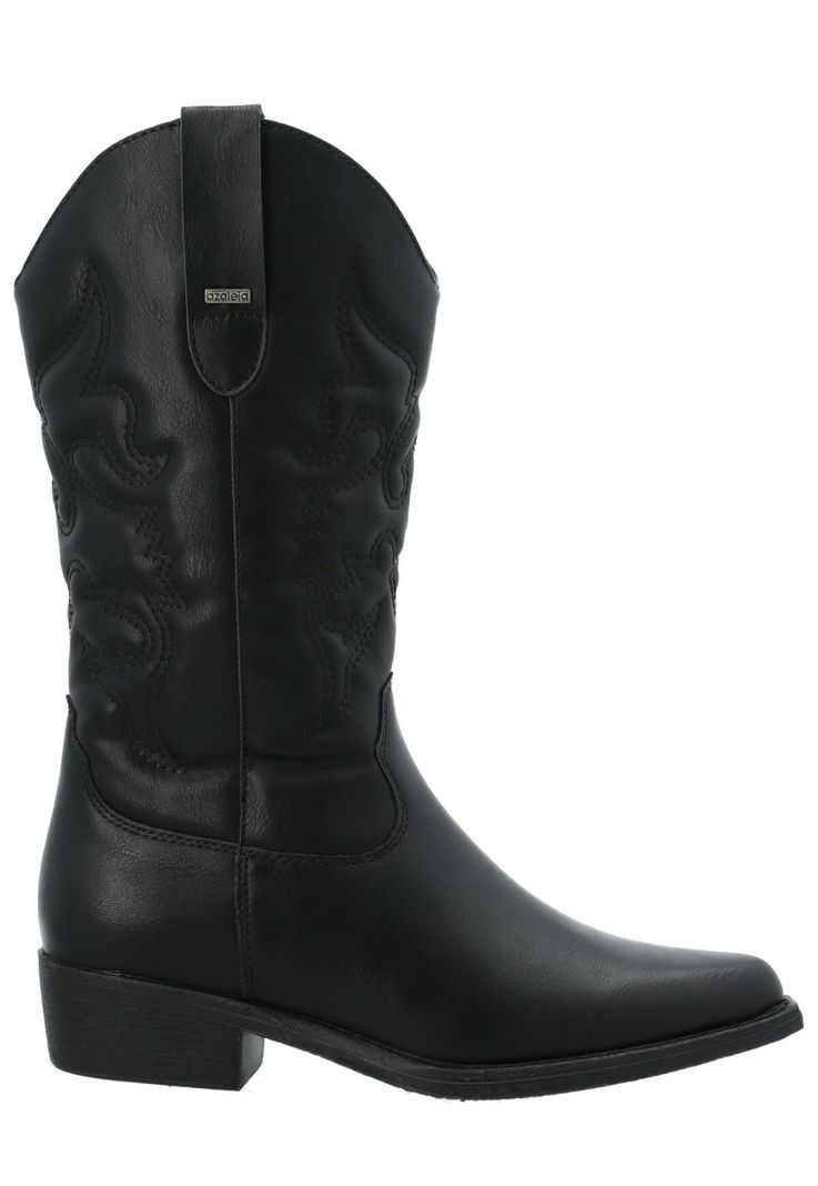 Bota Fleury Mujer Negro-1