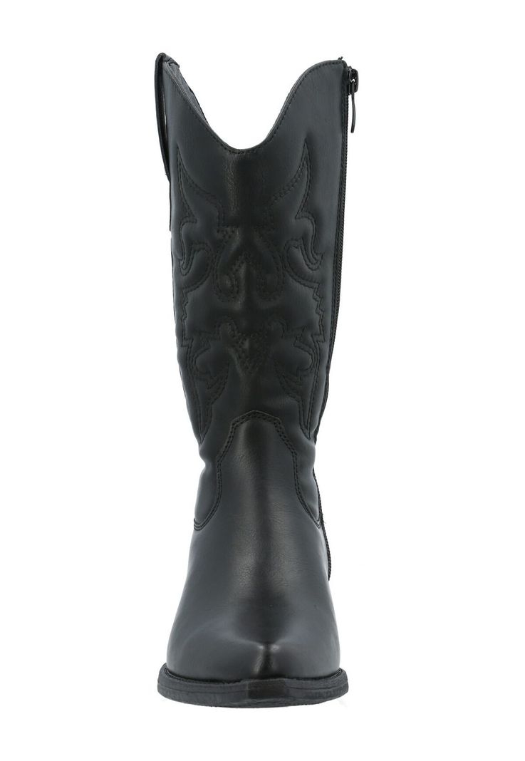Bota Fleury Mujer Negro-3
