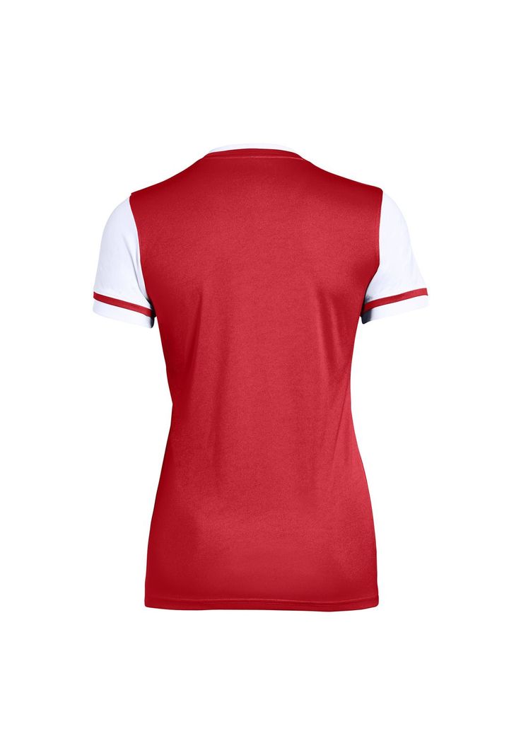 Polera UA "Máquina 2.0" para mujer Rojo-1