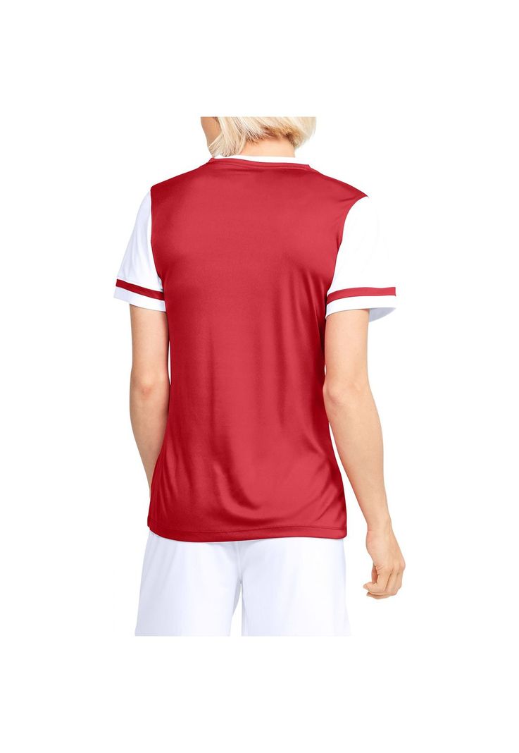 Polera UA "Máquina 2.0" para mujer Rojo-4