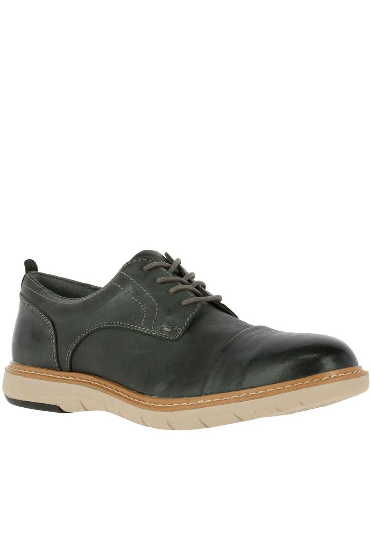Zapato Cuero Jackson Low Gris-1