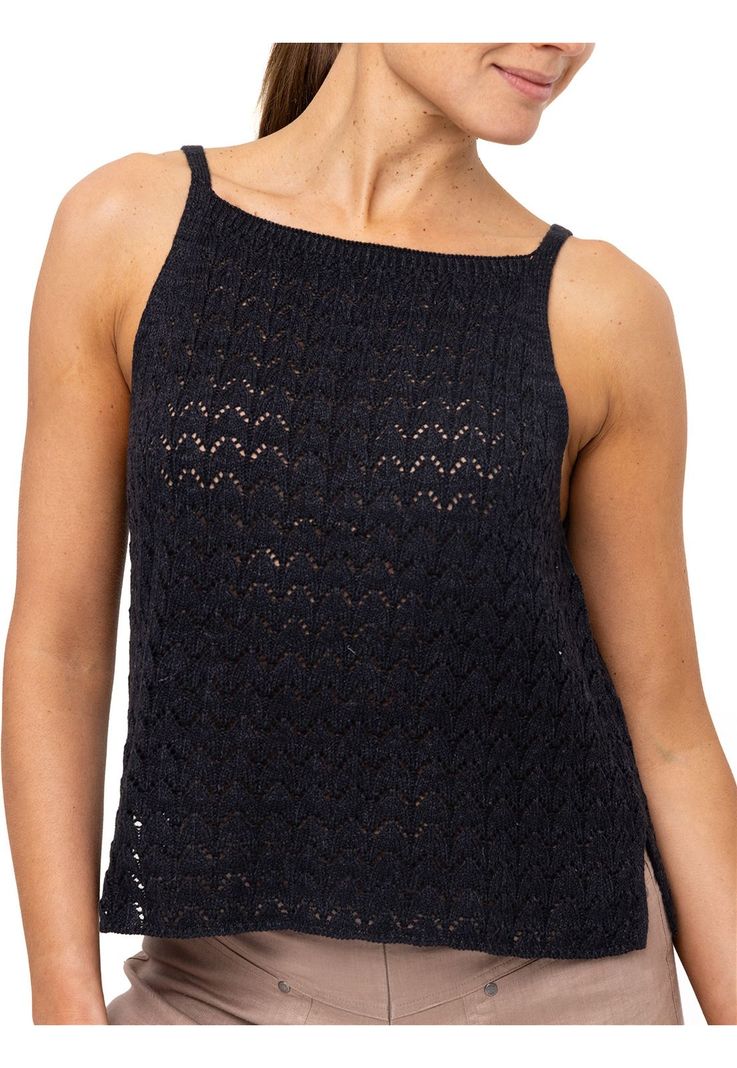 Polera Algodón Orgánico Blas Negro Mujer-5