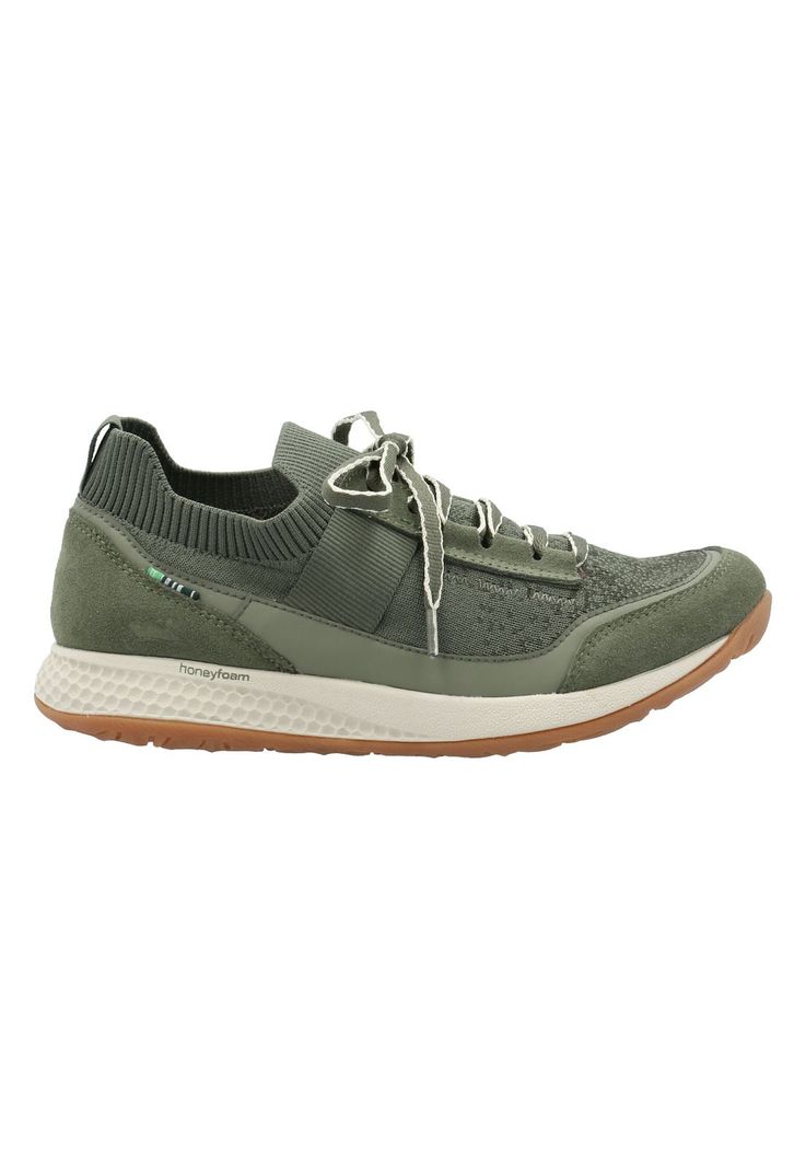 Zapatilla Mujer Amber Verde Musgo -0
