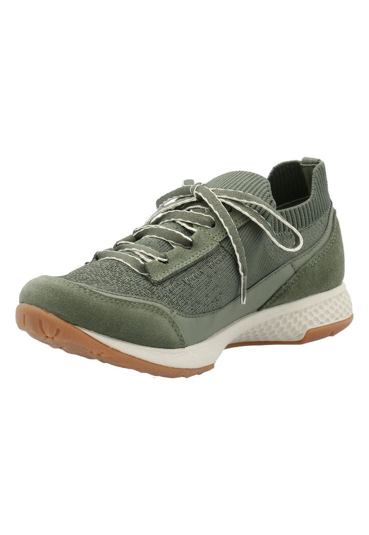 Zapatilla Mujer Amber Verde Musgo -3