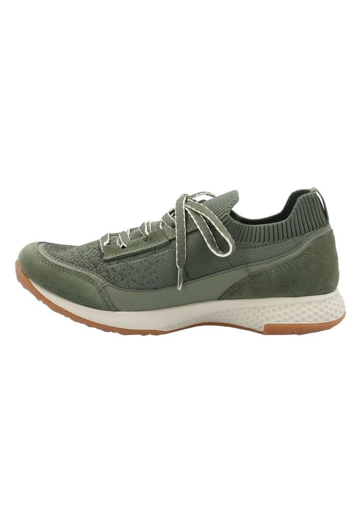Zapatilla Mujer Amber Verde Musgo -4