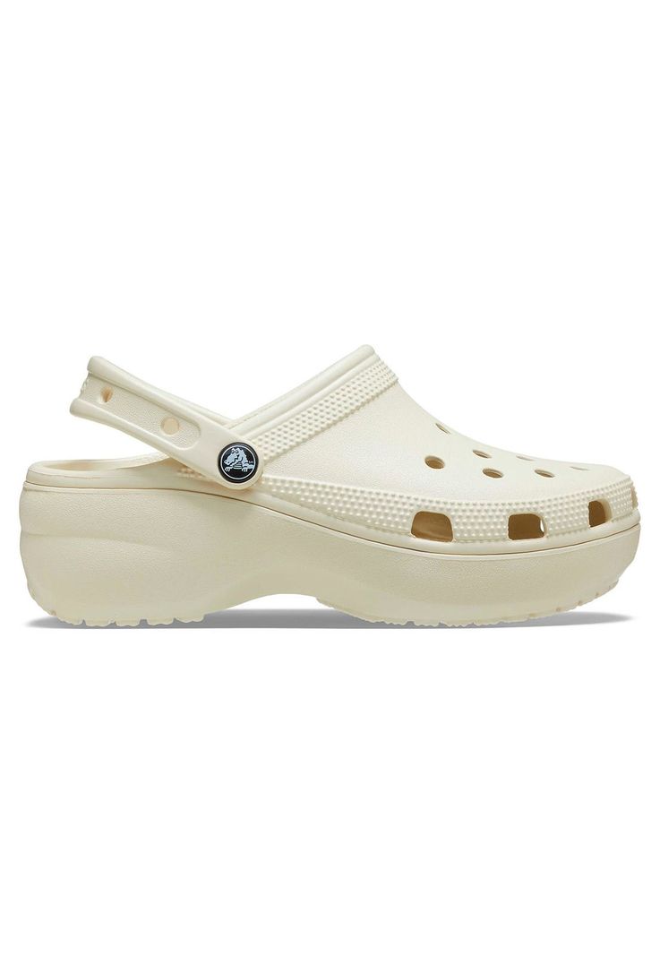 Zueco Crocs Mujer Platform Clog W Beige-0