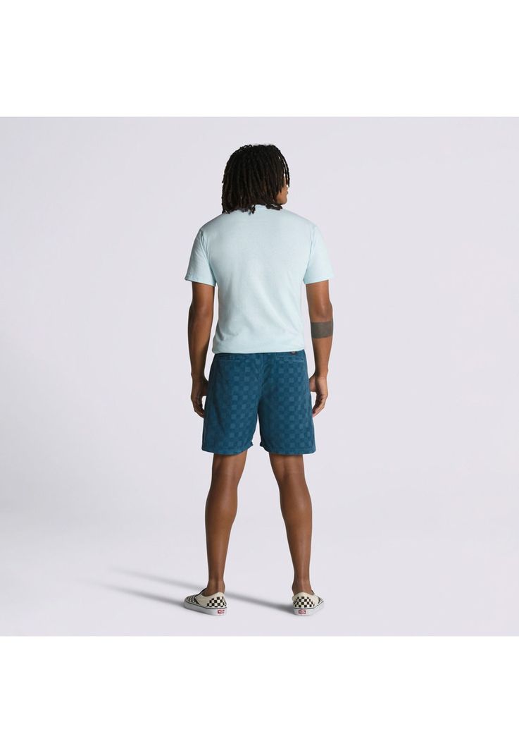 Short Hombre Range Check Cord Loose E Waist Azul-1