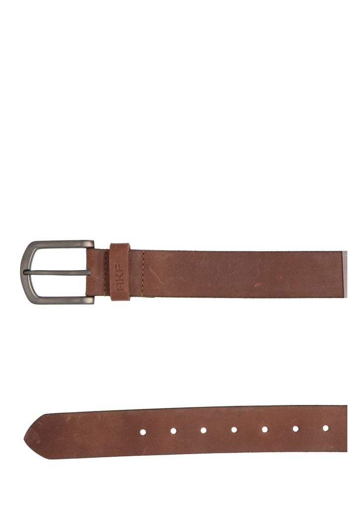 Cinturon Cuero Café Rf Sequoia Hombre-2