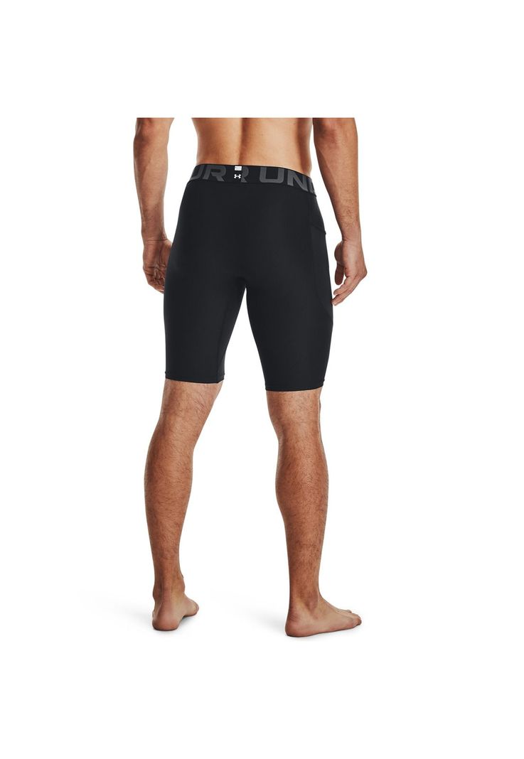 Shorts largos HeatGear® para hombre Negro-5