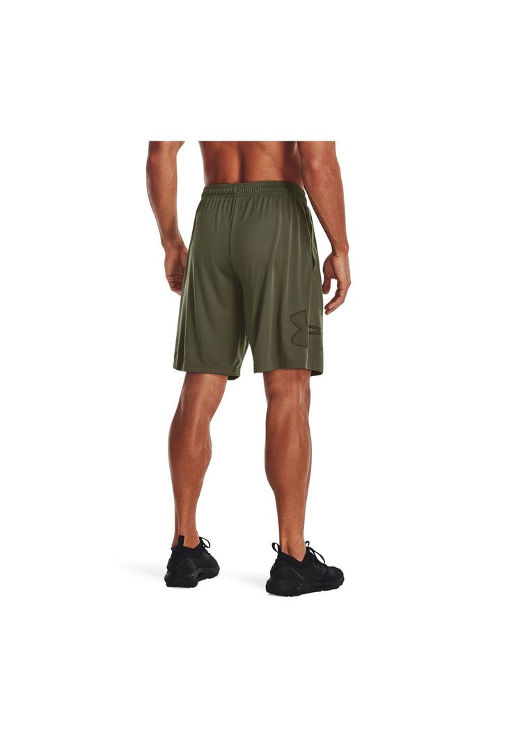 Shorts UA Tech™ Graphic para hombre Verde-4