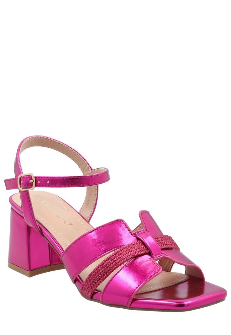 Sandalia Mujer Celia Fucsia -0