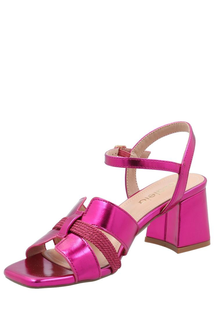 Sandalia Mujer Celia Fucsia -4