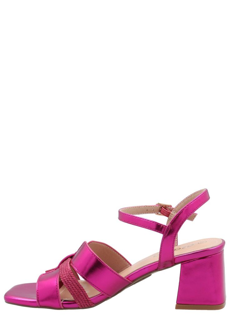 Sandalia Mujer Celia Fucsia -5