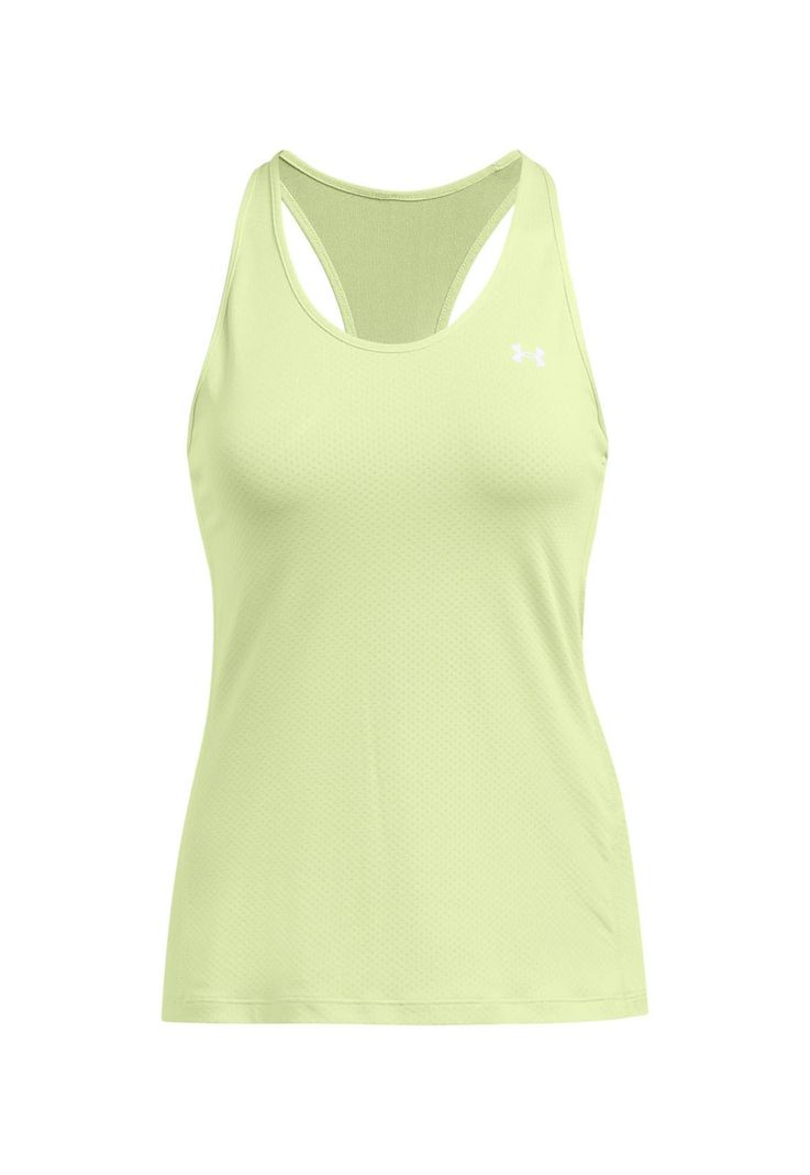 Polera sin mangas HeatGear AR mujer Verde-0