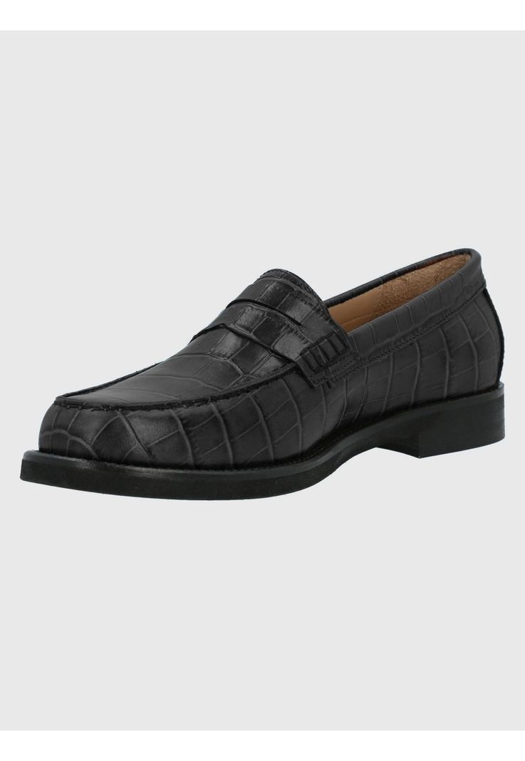 Mocasín Cuero Mujer Uma Negro-3