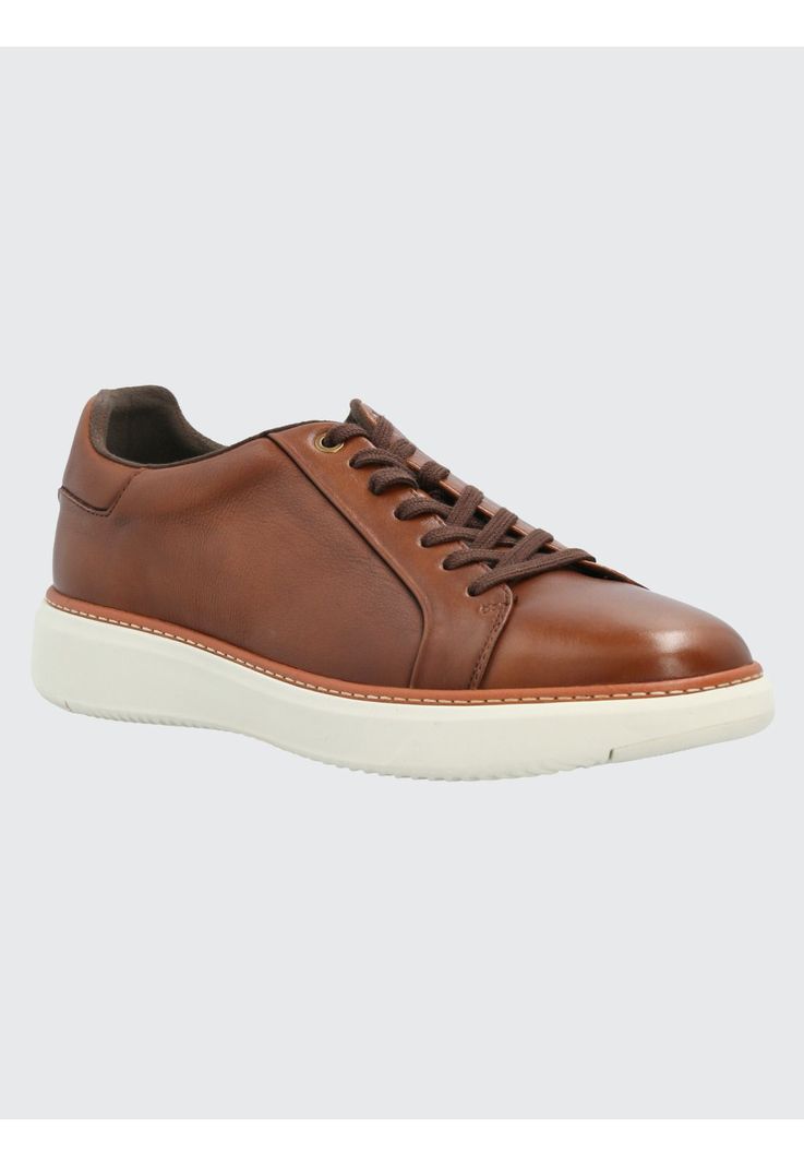 Zapatilla Cuero Hombre Force G Café Claro-0