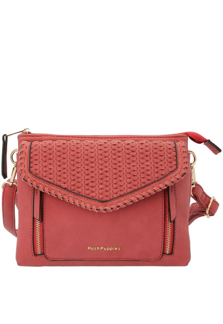Cartera Vanja Cross Rojo