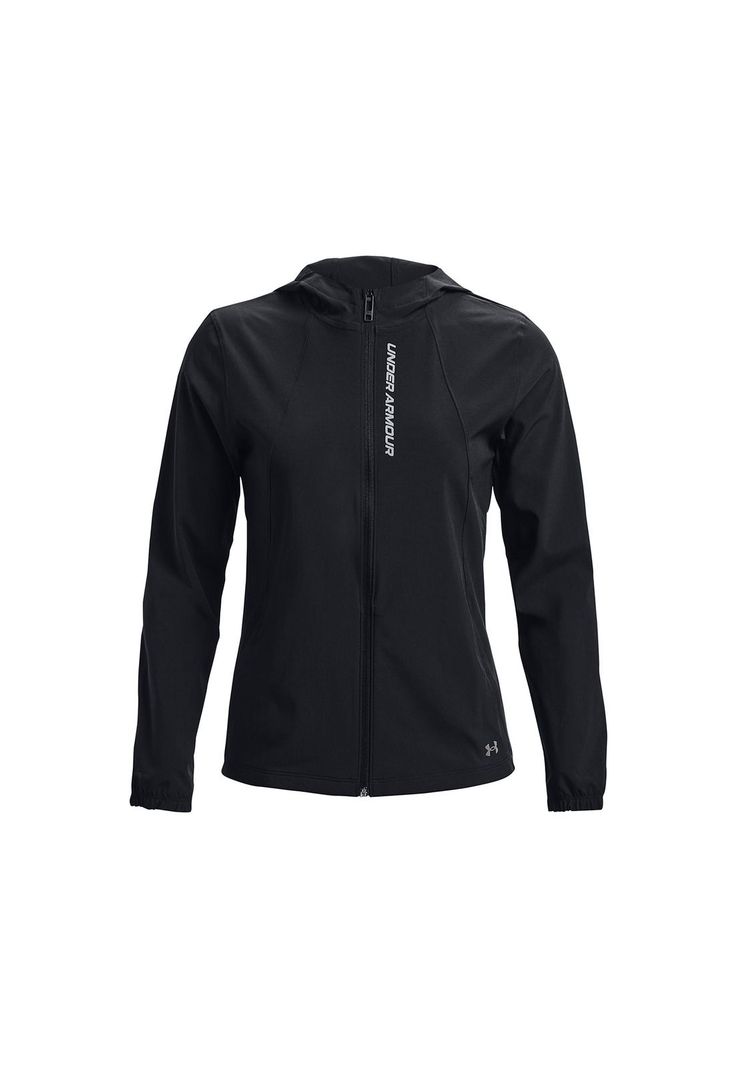 Chaqueta Running Outrun The Storm Negro Mujer-0