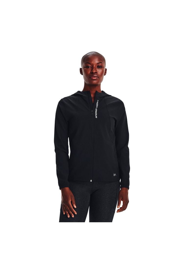 Chaqueta Running Outrun The Storm Negro Mujer-3