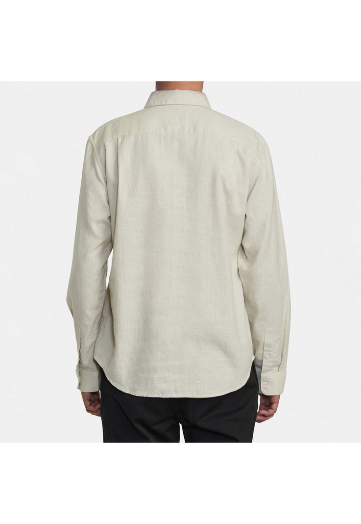Camisa M/L Hombre Hi Grade M Wvtp Beige-1