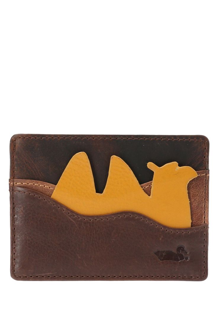 Billetera Cuero Beige FCamel CarUnisex-0