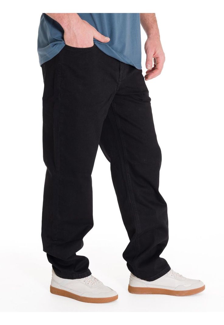 Jeans Triblend Denim Original Hombre Negro-1
