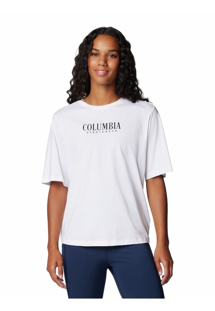 Polera Mujer North Cascades Relaxed Blanco-0