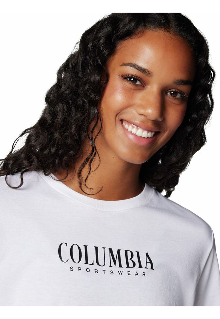 Polera Mujer North Cascades Relaxed Blanco-3