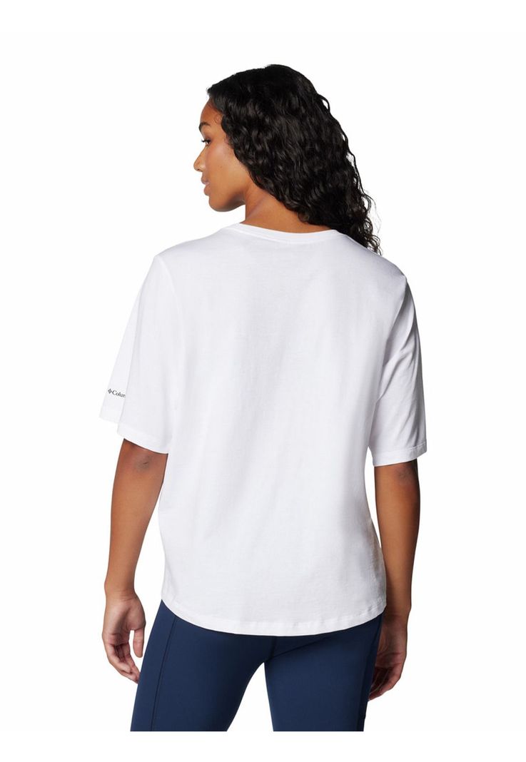 Polera Mujer North Cascades Relaxed Blanco-4