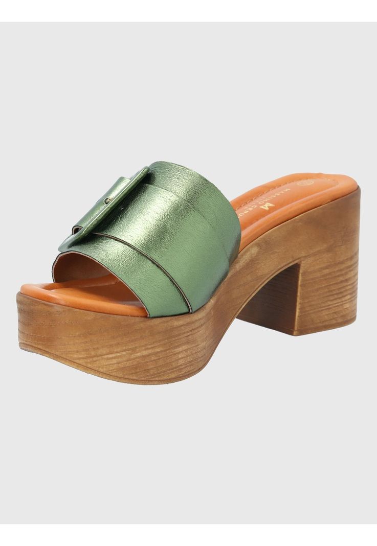 Sandalia Verde Mujer Donnias -3