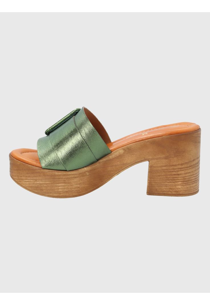 Sandalia Verde Mujer Donnias -4