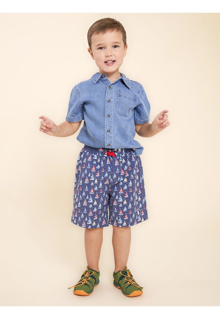 Traje De Baño Niño Sea Ray Navy-1