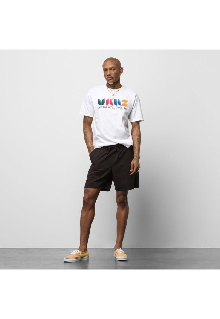 Short Hombre Mn Range Relaxed Elastic Short Black-0
