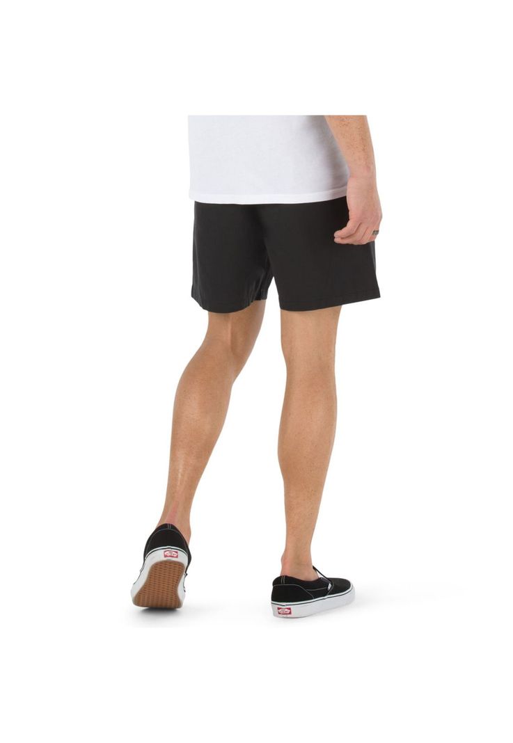 Short Hombre Mn Range Relaxed Elastic Short Black-4